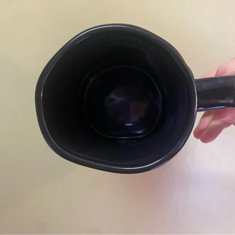 Rae Dunn “Toxic” Green and Black Halloween Theme Mug
